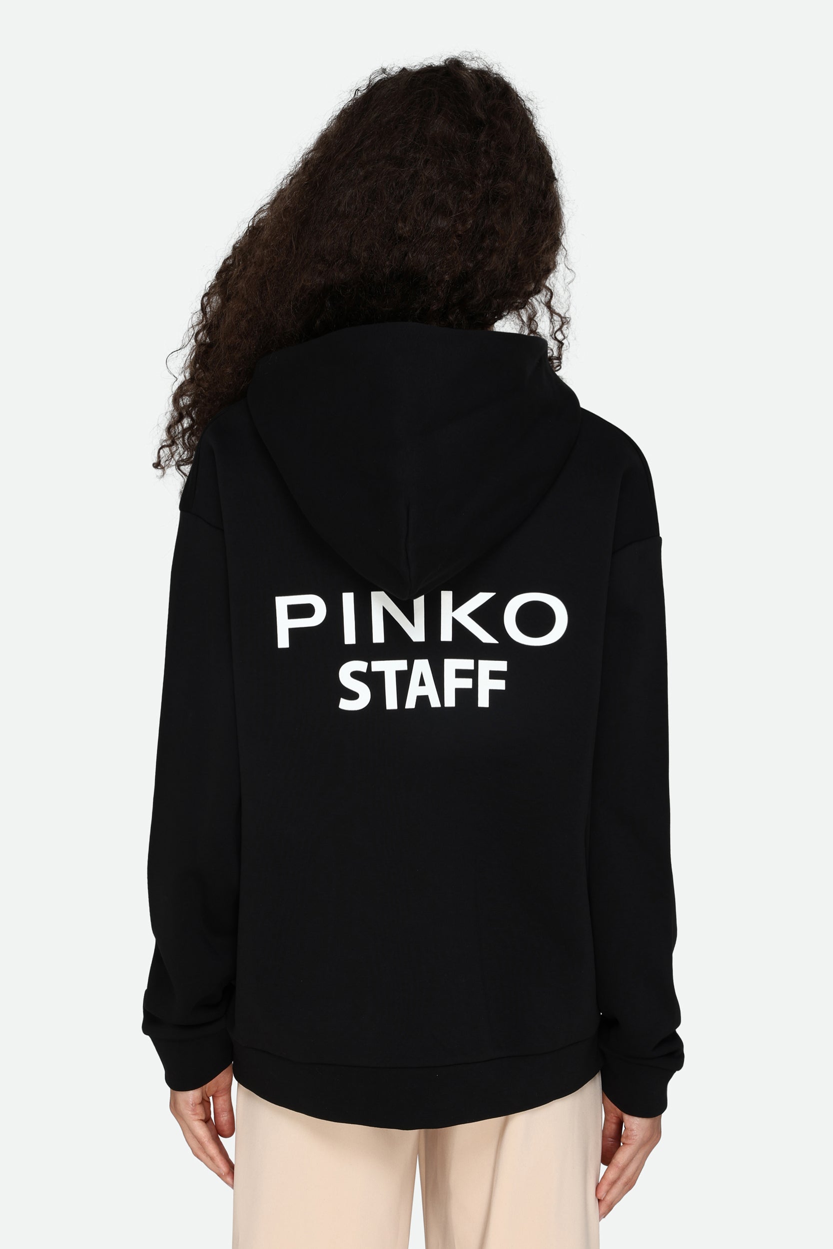 Pinko Loose Fit Schwarz Sweatshirt