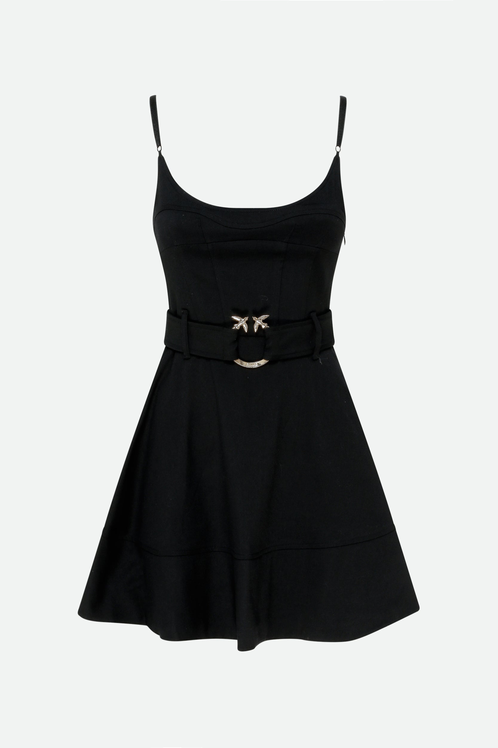 Pinko Schwarz Kleid