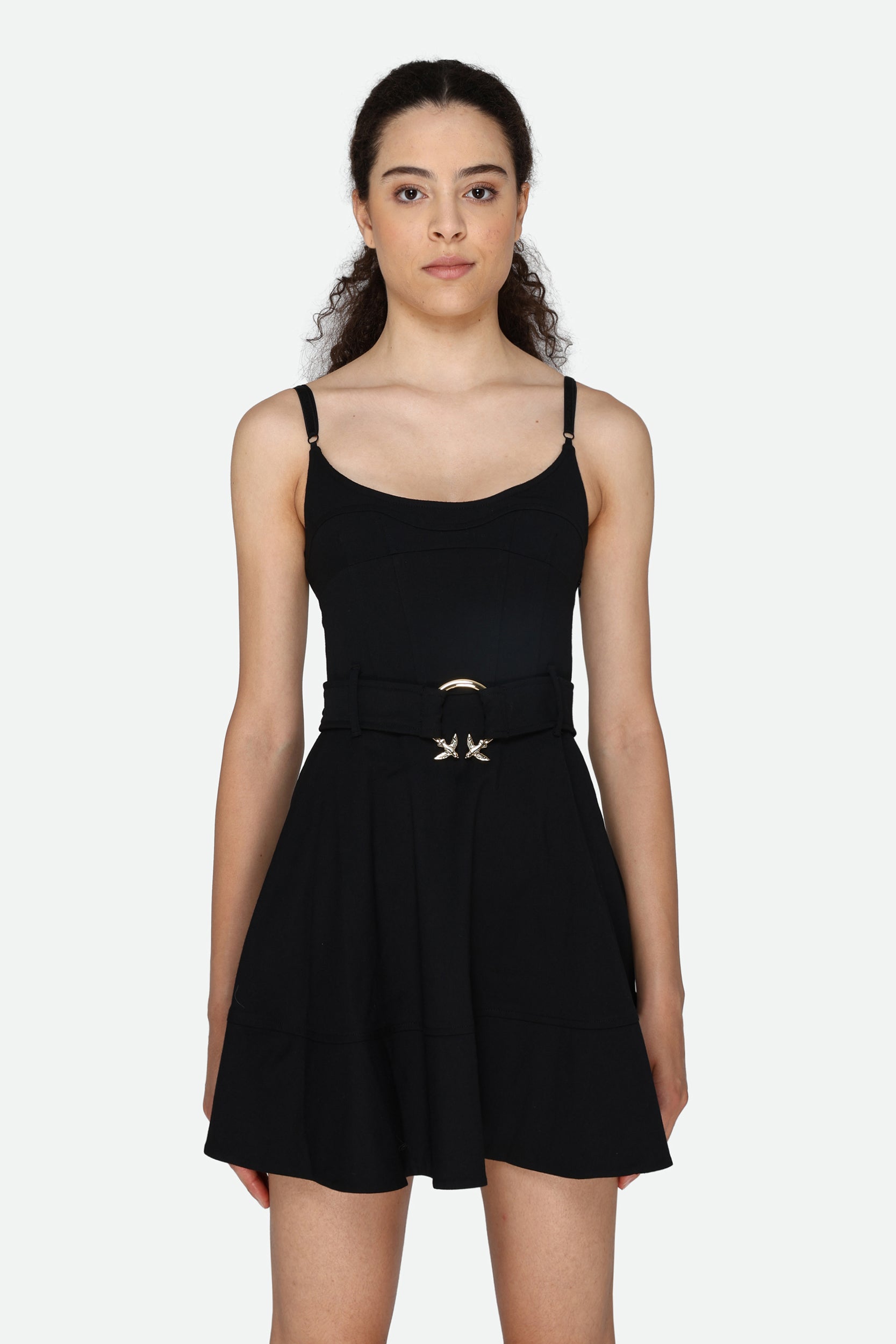 Pinko Schwarz Kleid