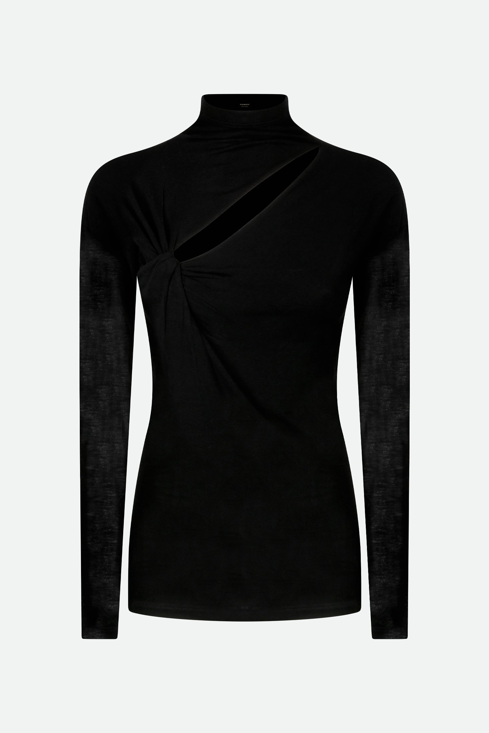 Pinko Schwarz Rollkragenpullover