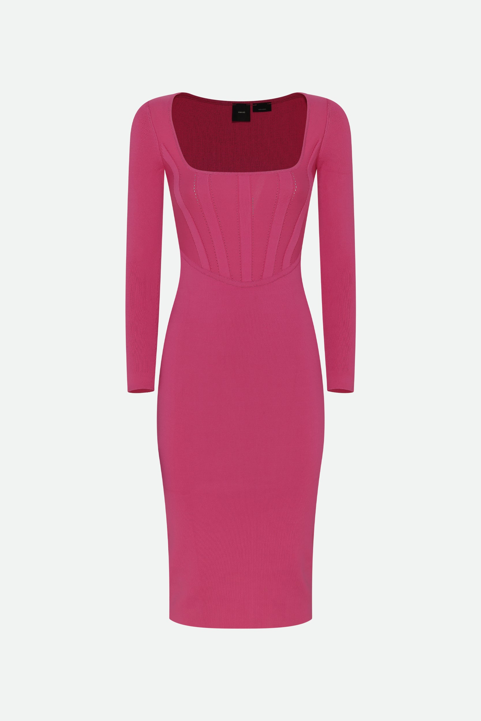 Pinko Midi Tubino Fuchsia