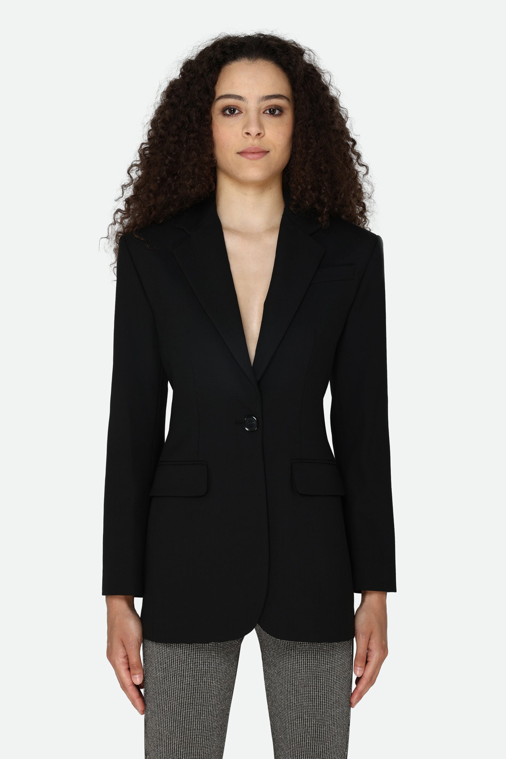 Pinko Blazer Schwarz Feminin