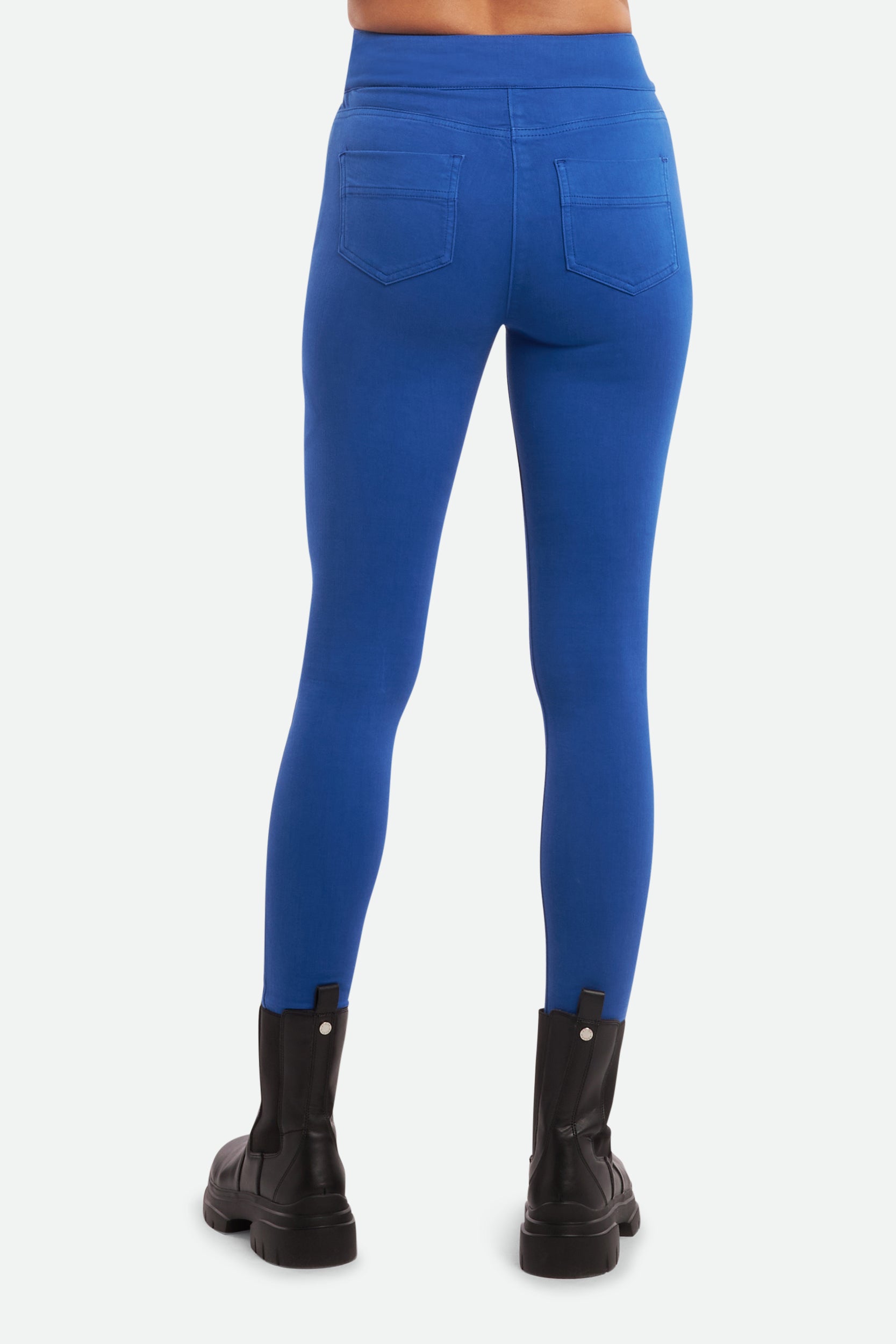 Elisabetta Franchi Kobalt-Leggins