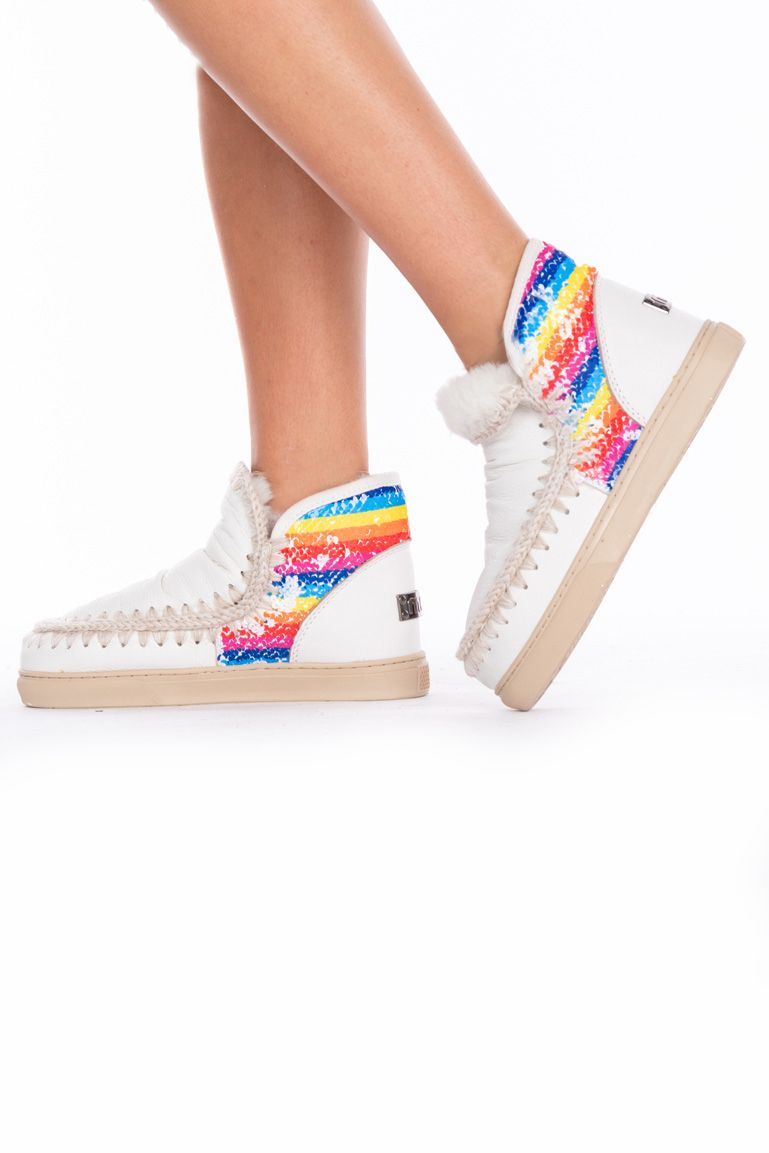 Mou Eskimo Sneakers Rainbow Weiße