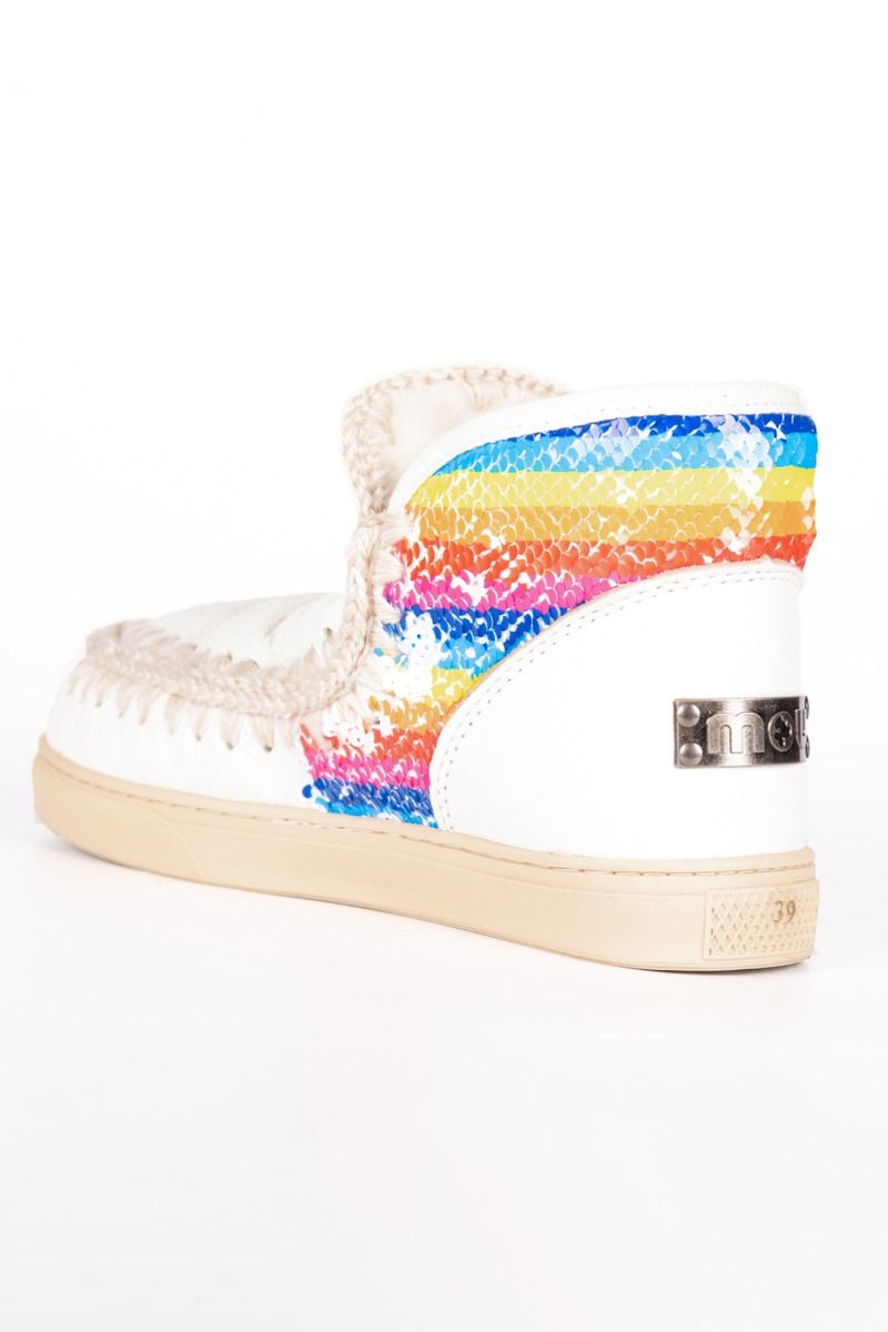 Mou Eskimo Sneakers Rainbow Weiße