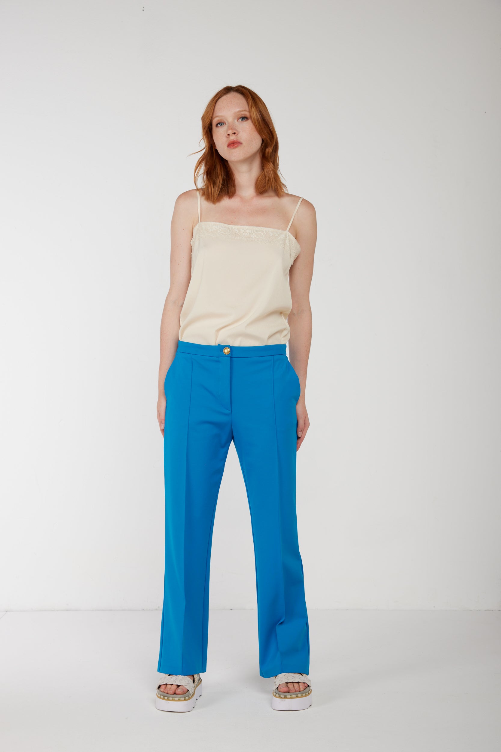 PINKO Imperial Blau Hose