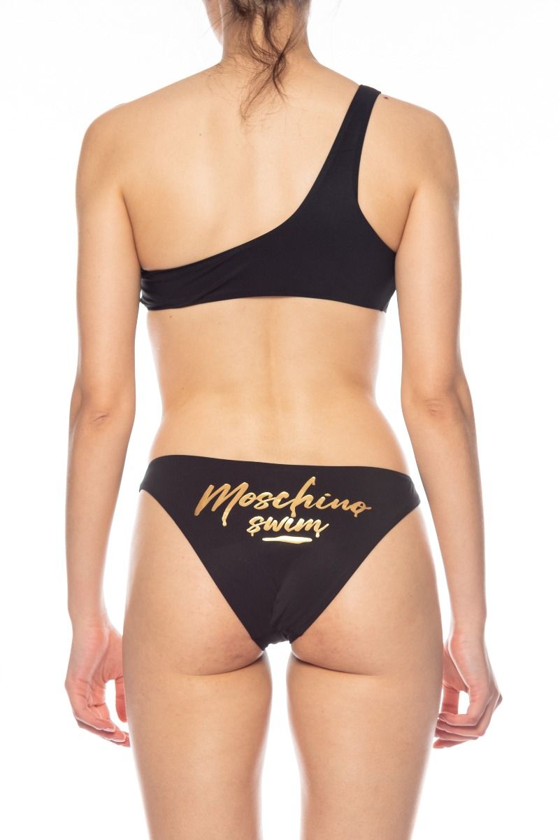 MOSCHINO Bikini-Slip Schwarz Moschino Swim