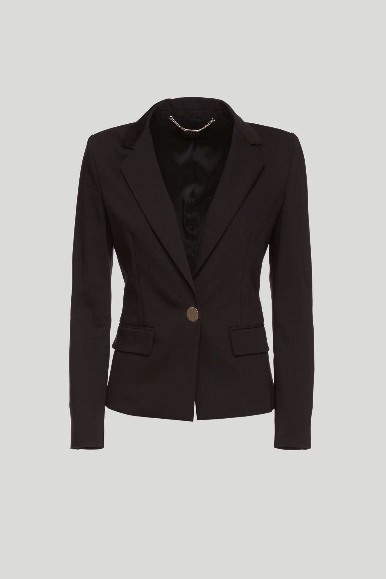 LIU-JO Schwarz einreihiger Blazer